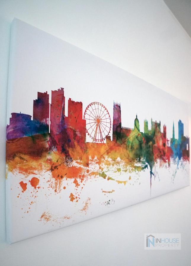 Modern City Centre Apartment Wifi Netflix Nottingham Luaran gambar
