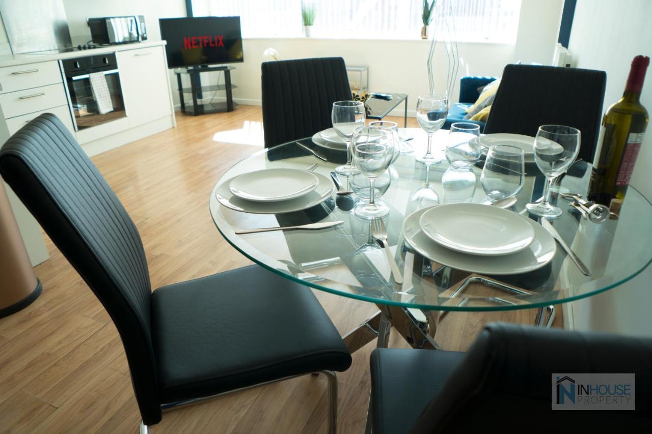 Modern City Centre Apartment Wifi Netflix Nottingham Luaran gambar